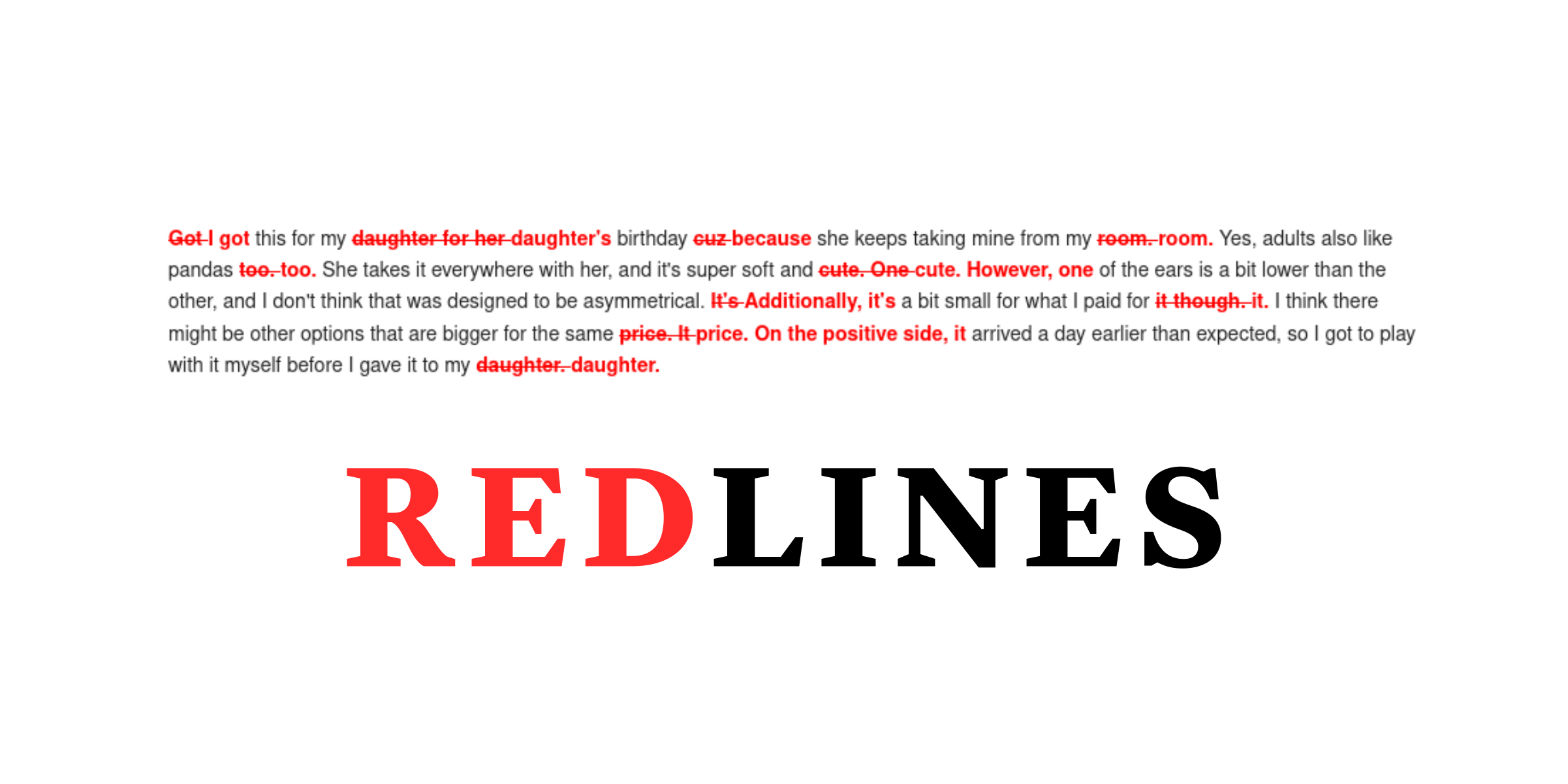 Redlines